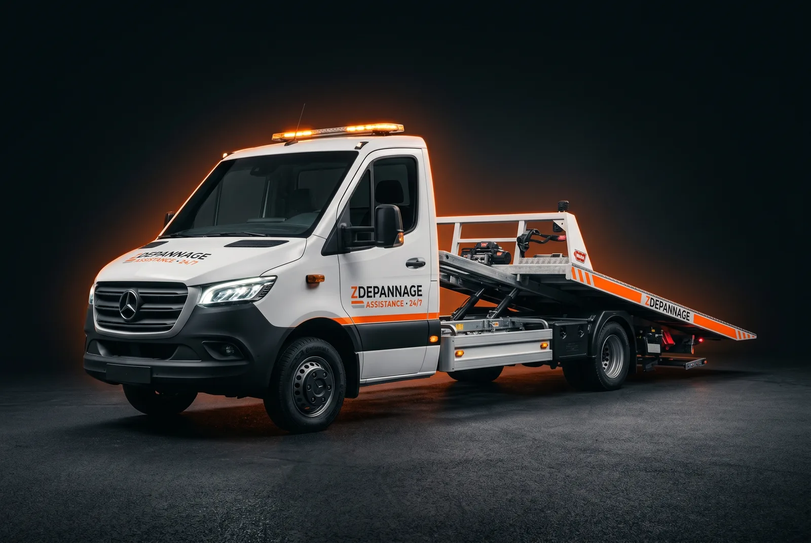 Mercedes Sprinter plateau ×2
